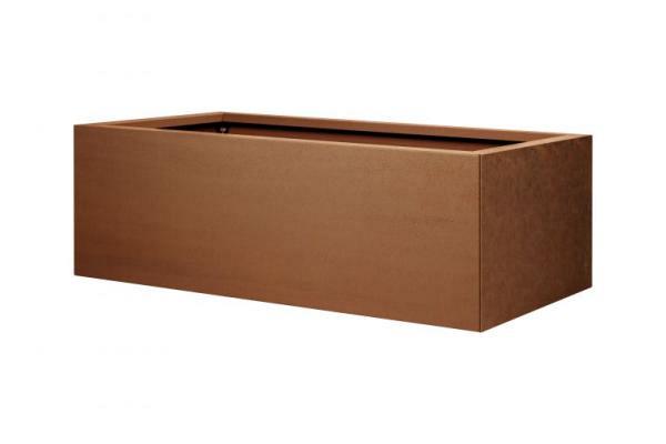 Plantenbak Corten vlak 60x180x40cm