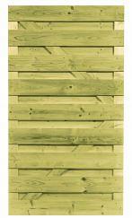 Vuren Poort recht 100x180cm hor.